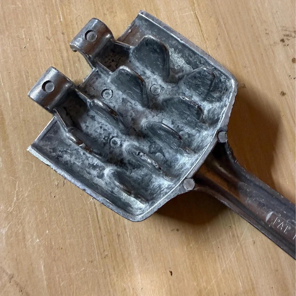 Vintage Irvinware Aluminum Ice Crusher | 1960s Bar Tool